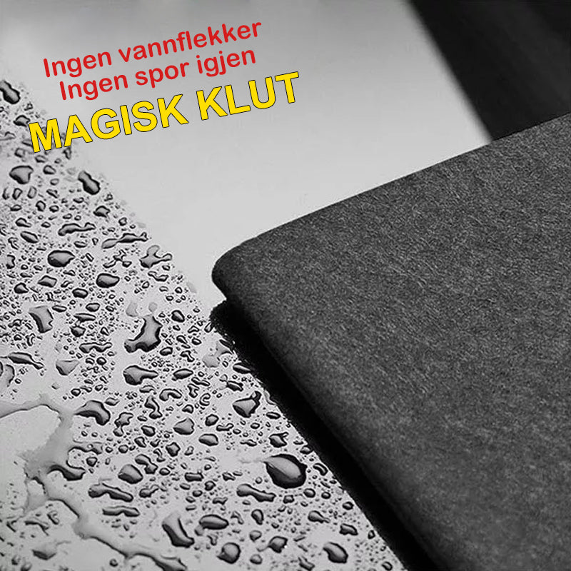 Fortykket Magisk Rengjøringsklut – Effektiv Mikrofiberklut for Flekkfri Rengjøring på Alle Overflater | Perfekt for Kjøkken, Bad og Bilrengjøring, Høy Absorberingsevne