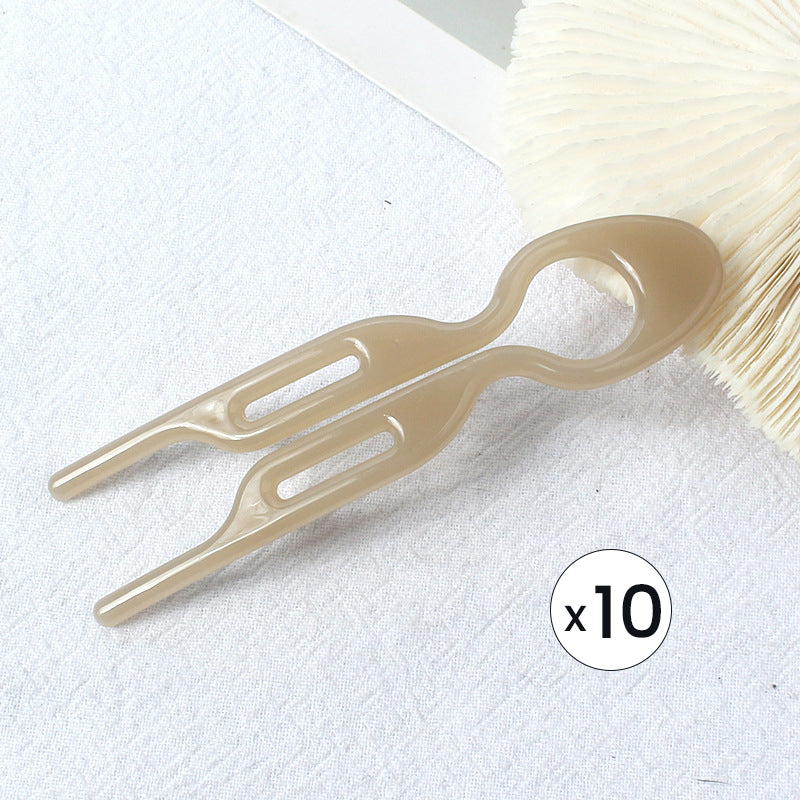 Fransk Hårnål – Elegant og Slitesterk Hårklemme for Langvarig Hold, Komfortabel Styling og Volum, Perfekt for Alle Hårtyper