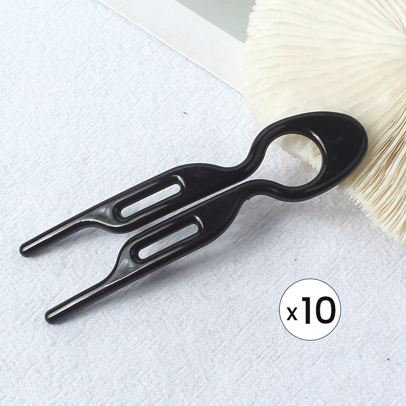 Fransk Hårnål – Elegant og Slitesterk Hårklemme for Langvarig Hold, Komfortabel Styling og Volum, Perfekt for Alle Hårtyper