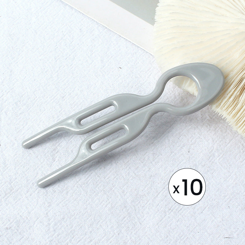 Fransk Hårnål – Elegant og Slitesterk Hårklemme for Langvarig Hold, Komfortabel Styling og Volum, Perfekt for Alle Hårtyper