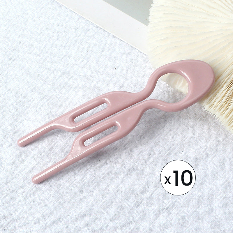 Fransk Hårnål – Elegant og Slitesterk Hårklemme for Langvarig Hold, Komfortabel Styling og Volum, Perfekt for Alle Hårtyper