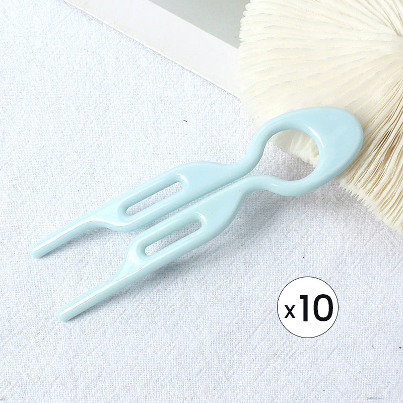 Fransk Hårnål – Elegant og Slitesterk Hårklemme for Langvarig Hold, Komfortabel Styling og Volum, Perfekt for Alle Hårtyper