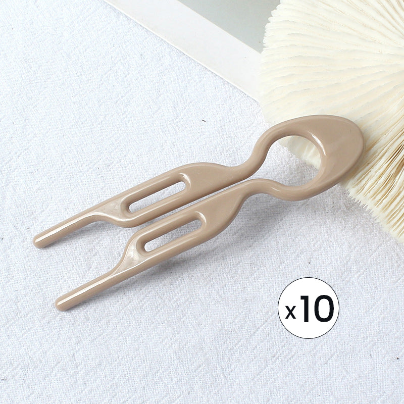 Fransk Hårnål – Elegant og Slitesterk Hårklemme for Langvarig Hold, Komfortabel Styling og Volum, Perfekt for Alle Hårtyper