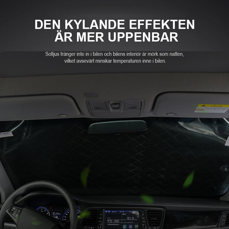 Magnetisk Bilvindueskydd | Universelt Frostvern med 5 Magneter | UV-Bestandig, Vannavstøtende & Lett Oppbevaring
