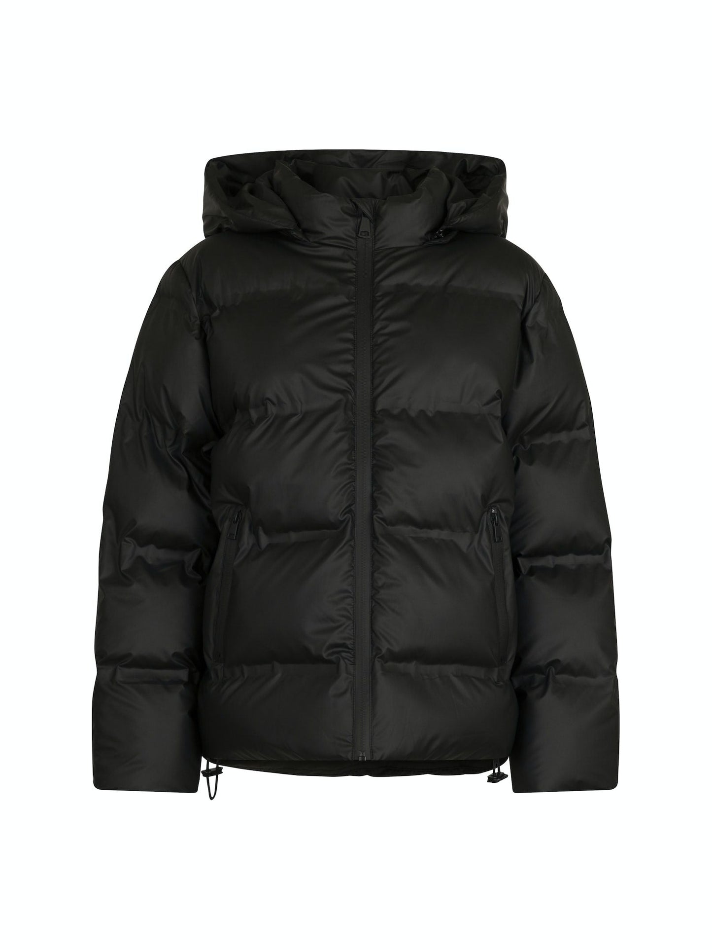 Fox C Puffer Jakke – Vanntett, Vattert og Oversized Boblejakke med Avtagbar Hette