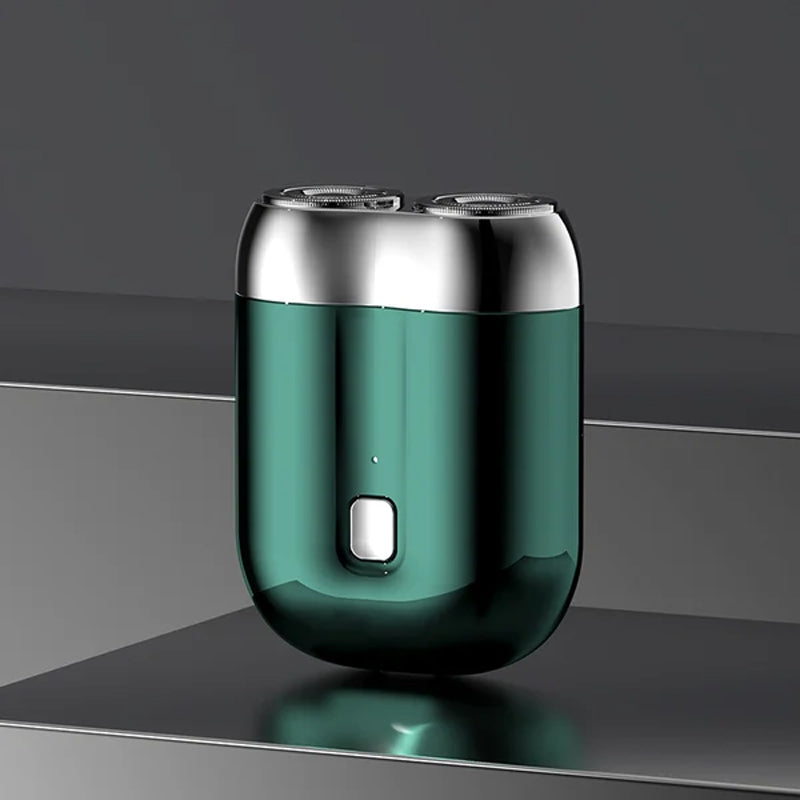 Mini Elektrisk Rakapparat for Menn | Vanntett, USB-Ladbar & Stille | Reisevennlig Håndholdt Barbermaskin med Hypoallergen Klinge