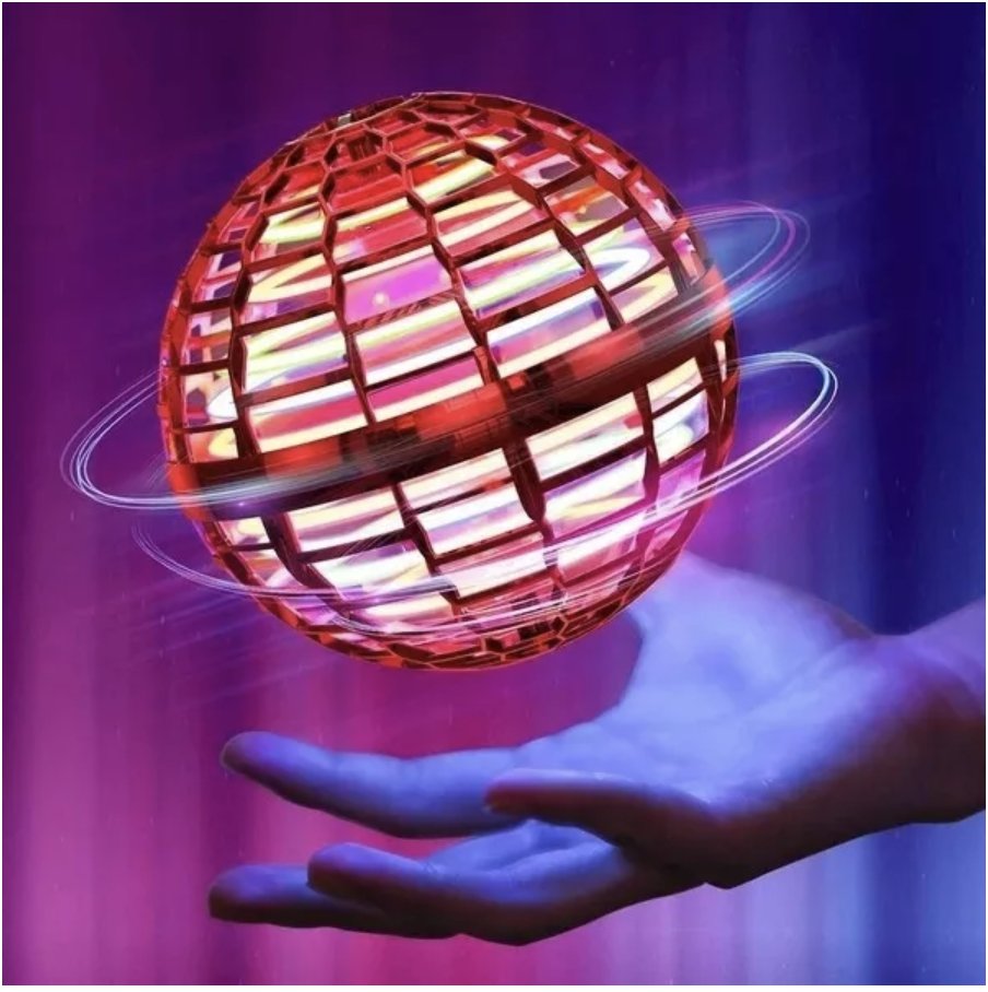 360 Flying Drone Ball Flynova LED Trick Boomerang Orb Ball