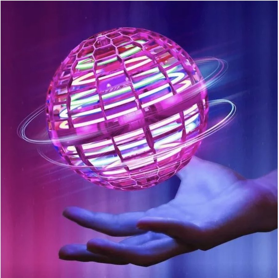 360 Flying Drone Ball Flynova LED Trick Boomerang Orb Ball