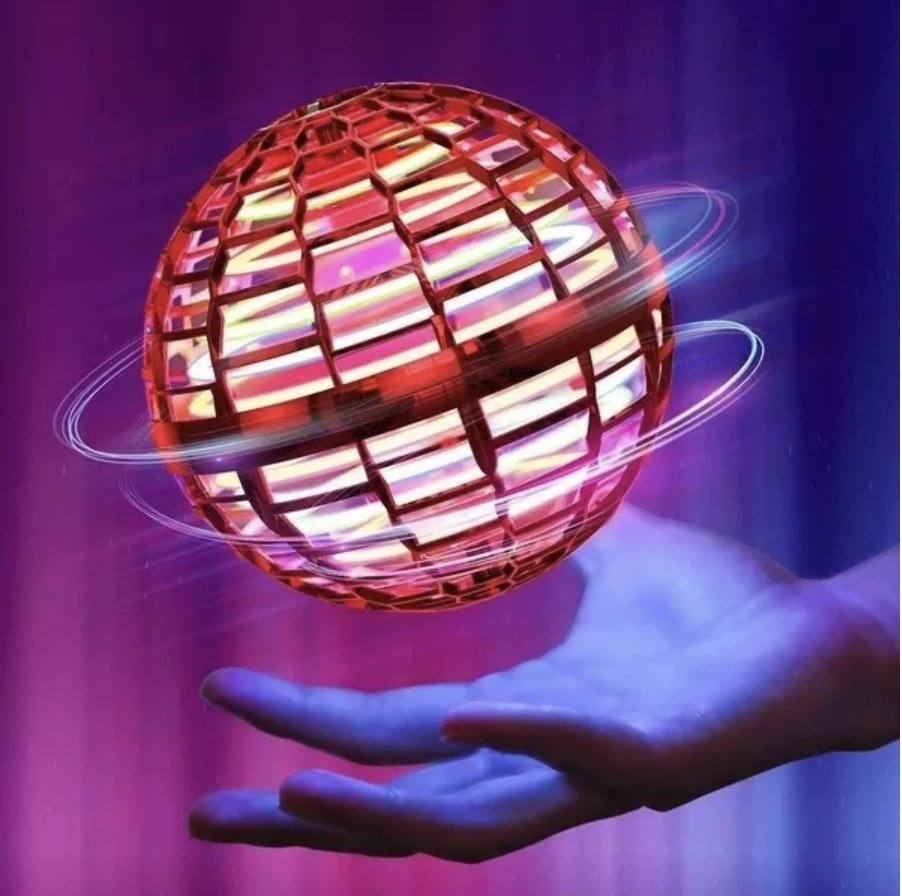 360 Flying Drone Ball Flynova LED Trick Boomerang Orb Ball