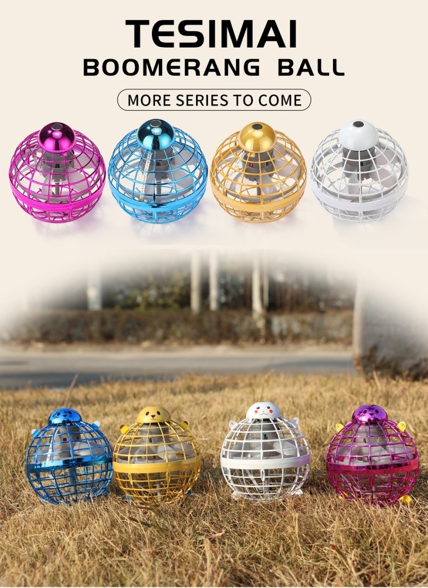 360 Flying Drone Ball Flynova LED Trick Boomerang Orb Ball
