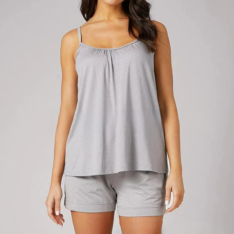 Løstsittende Tank Top Med innebygd BH