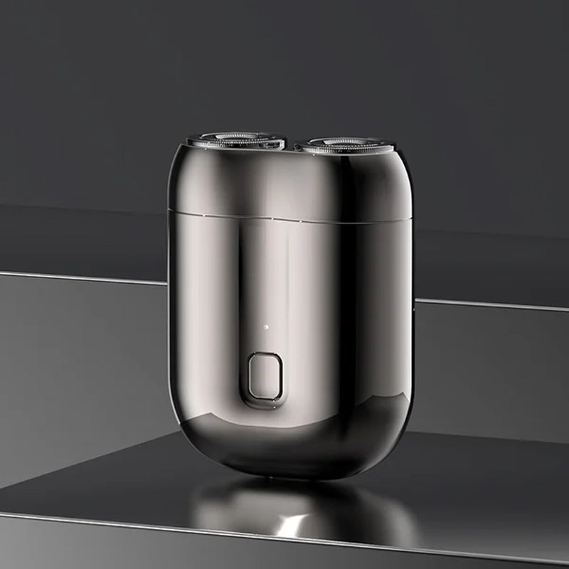 Mini Elektrisk Rakapparat for Menn | Vanntett, USB-Ladbar & Stille | Reisevennlig Håndholdt Barbermaskin med Hypoallergen Klinge