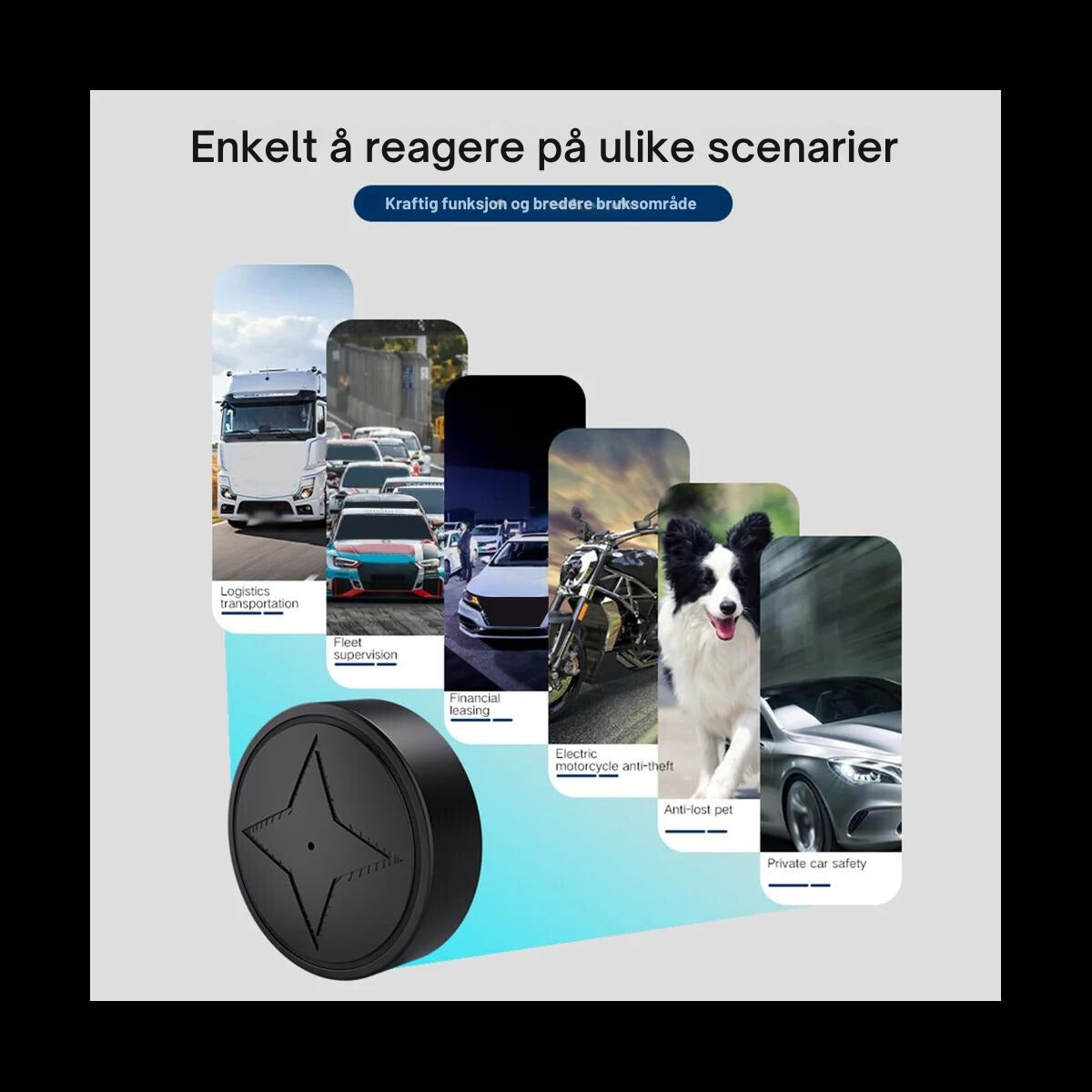 TrackGuard - Kompakt GPS Sporing For Kjøretøy Med Umiddelbare Varsler
