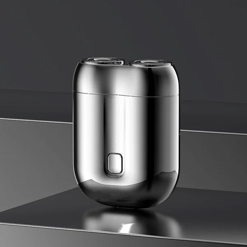 Mini Elektrisk Rakapparat for Menn | Vanntett, USB-Ladbar & Stille | Reisevennlig Håndholdt Barbermaskin med Hypoallergen Klinge