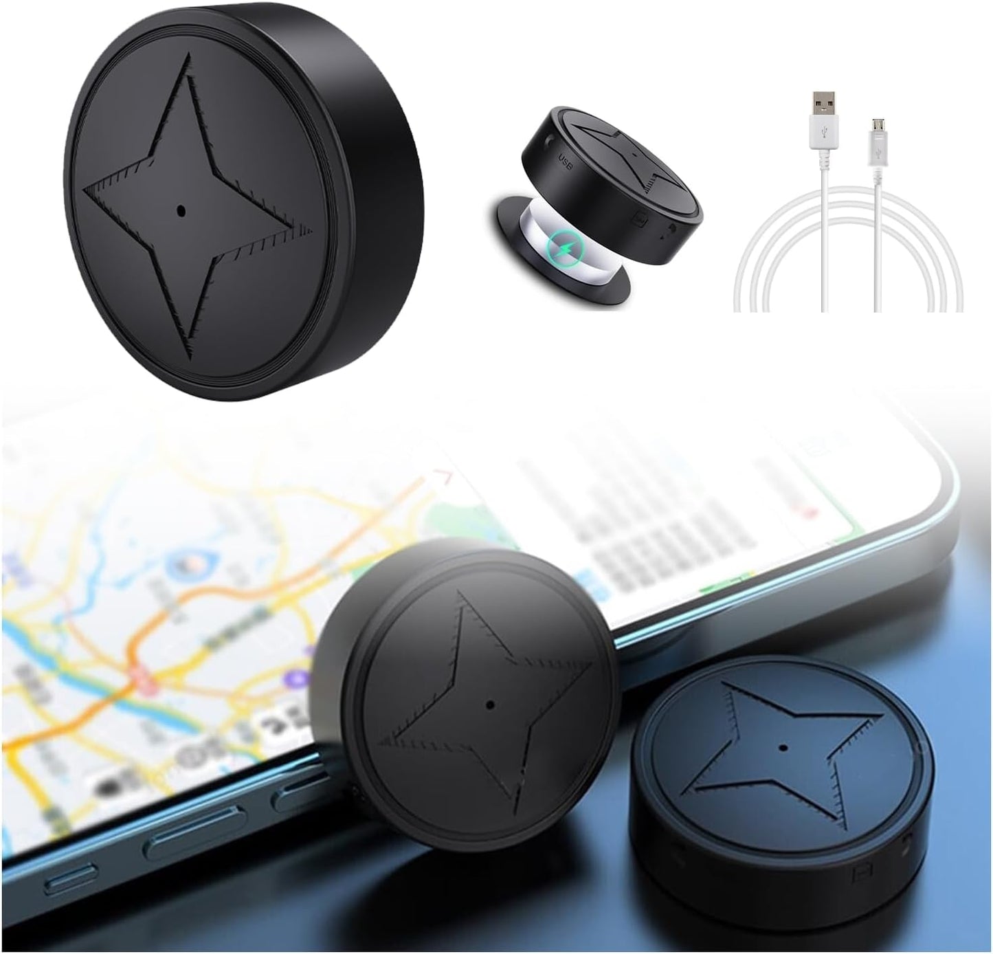GeoTrace | Sterk magnetisk GPS-tracker