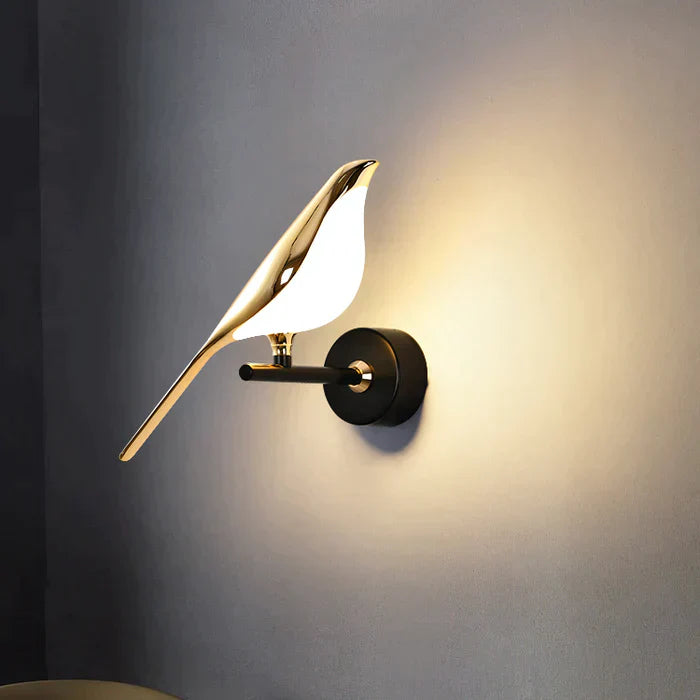 MrBird™ Magnetisk LED Lampe – Moderne Bordlampe & Vegglampe med Justerbar Lys | Energieffektiv og Elegant Belysning for Hjemmet