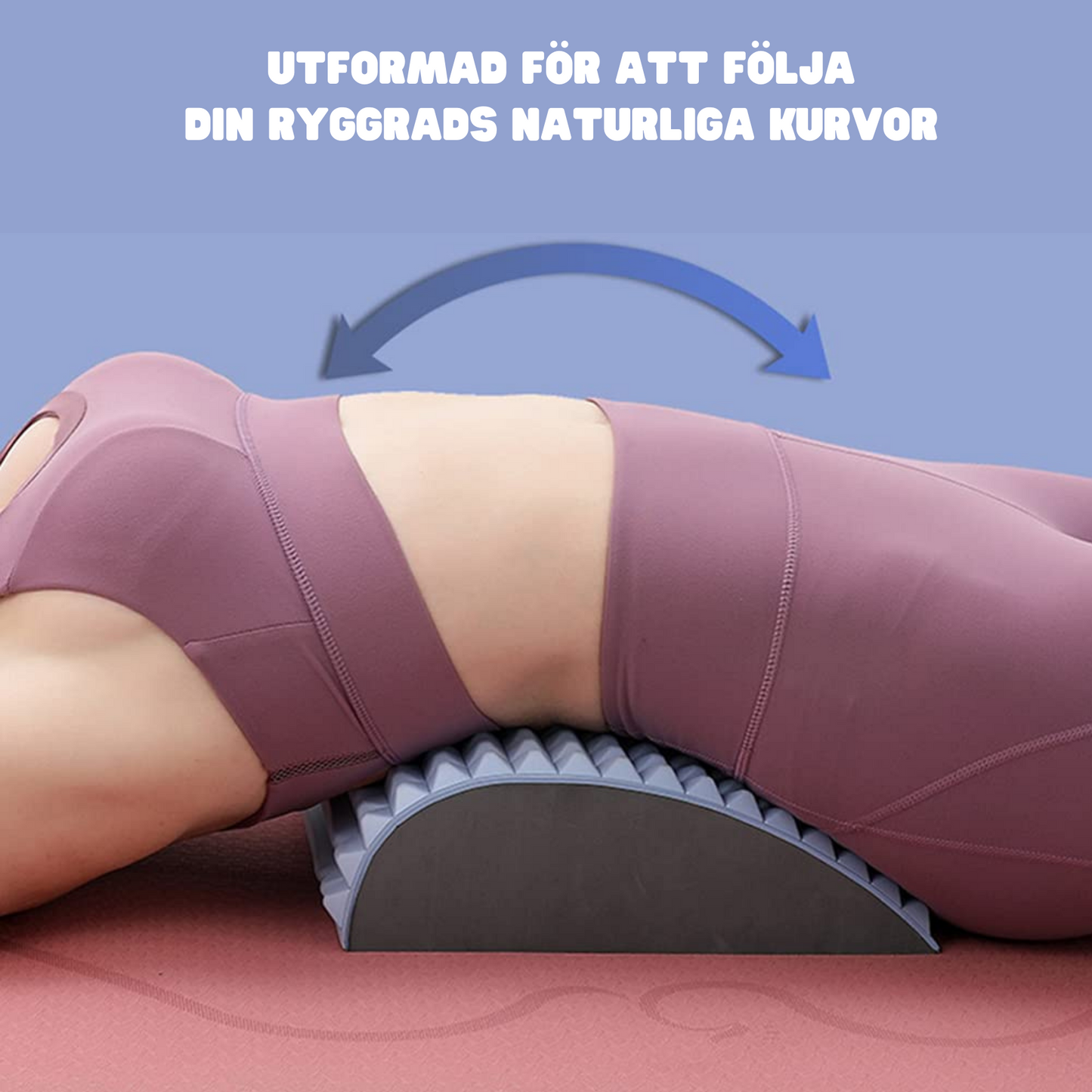 Ergonomisk Ryggstøttepute for Avslapning og Komfort
