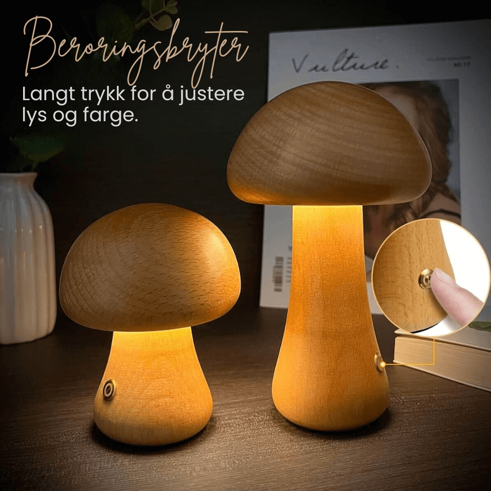 NordicGlow™ - LED Tresopp Lampe