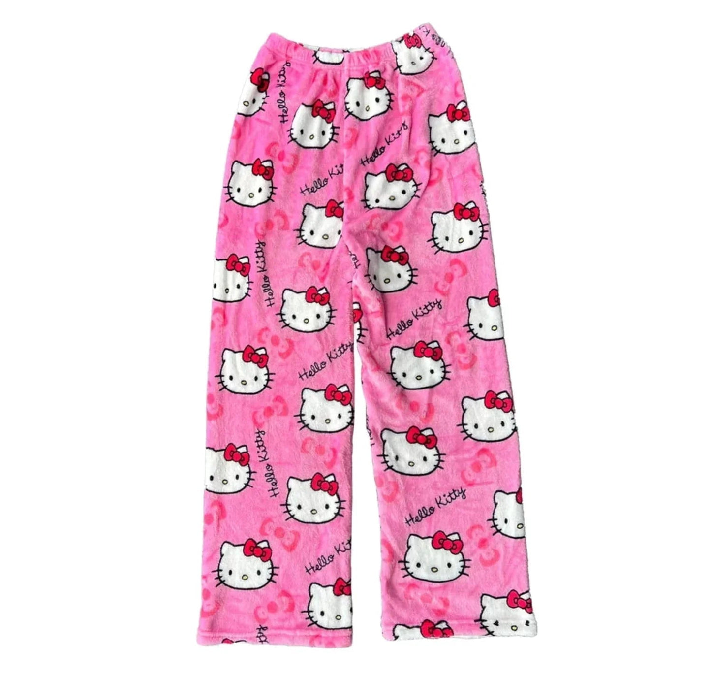 Hello Kitty Pysjamas Sett – Myk og Koselig Nattøy for Damer | Perfekt Gave, Komfortabel & Søt Design