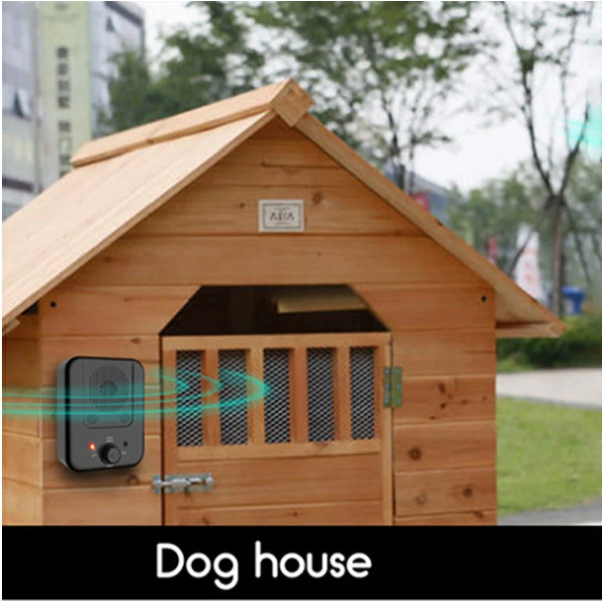 Anti hunde bjeffestasjon - Sonic Anti Dog Bark Device