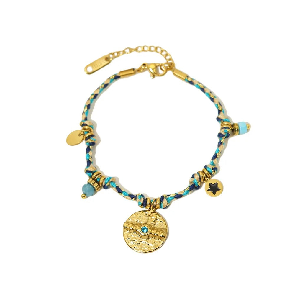 Inca™ - Vintage håndlaget armbånd og halskjede