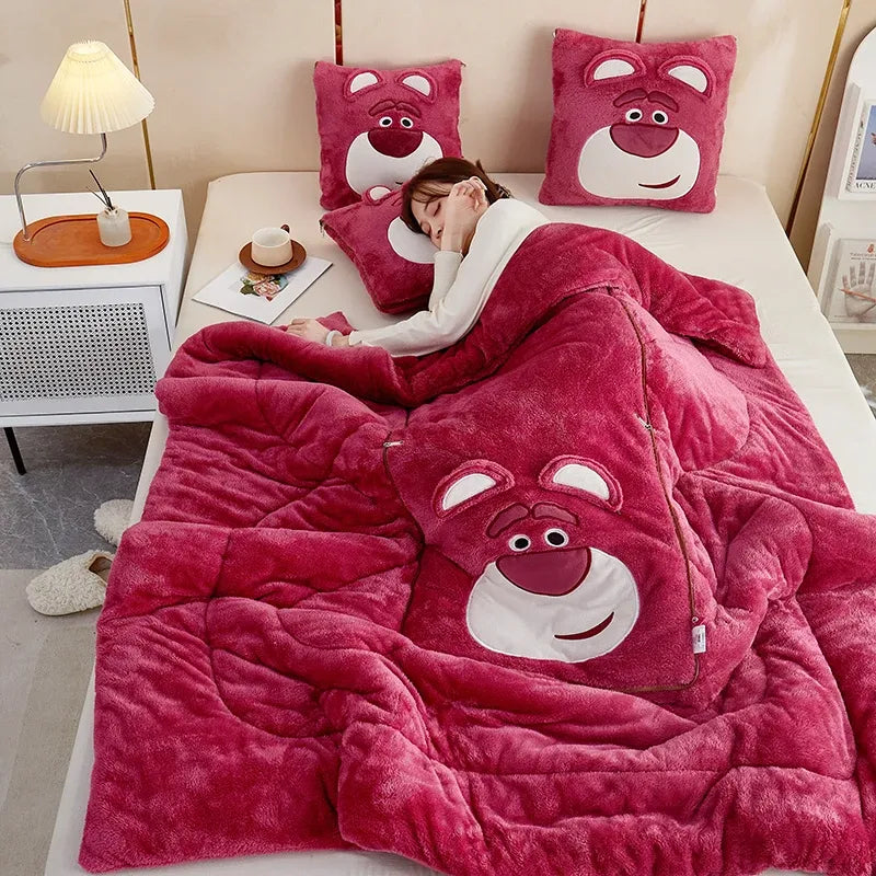 CozyNest - Teppe Med Pute