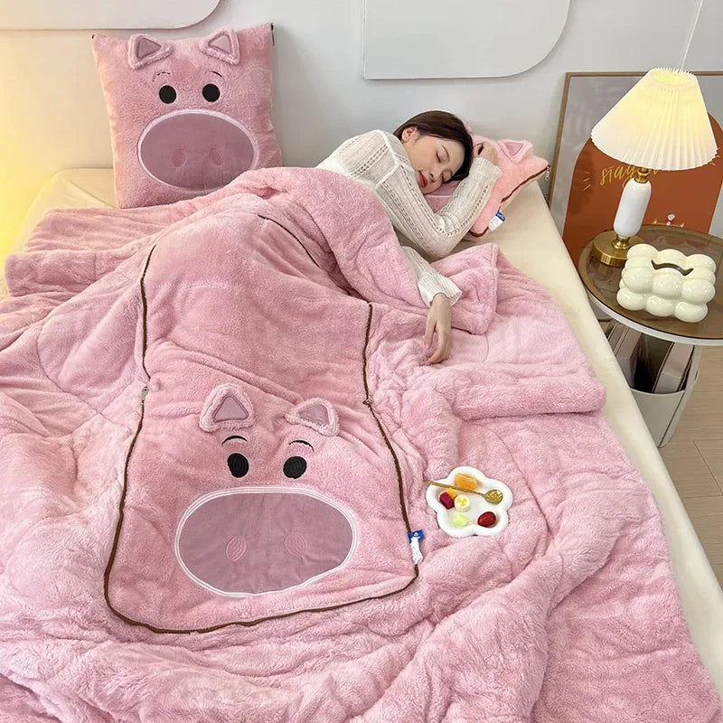 CozyNest - Teppe Med Pute