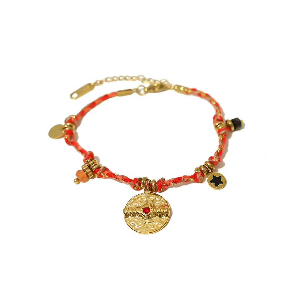 Inca™ - Vintage håndlaget armbånd og halskjede
