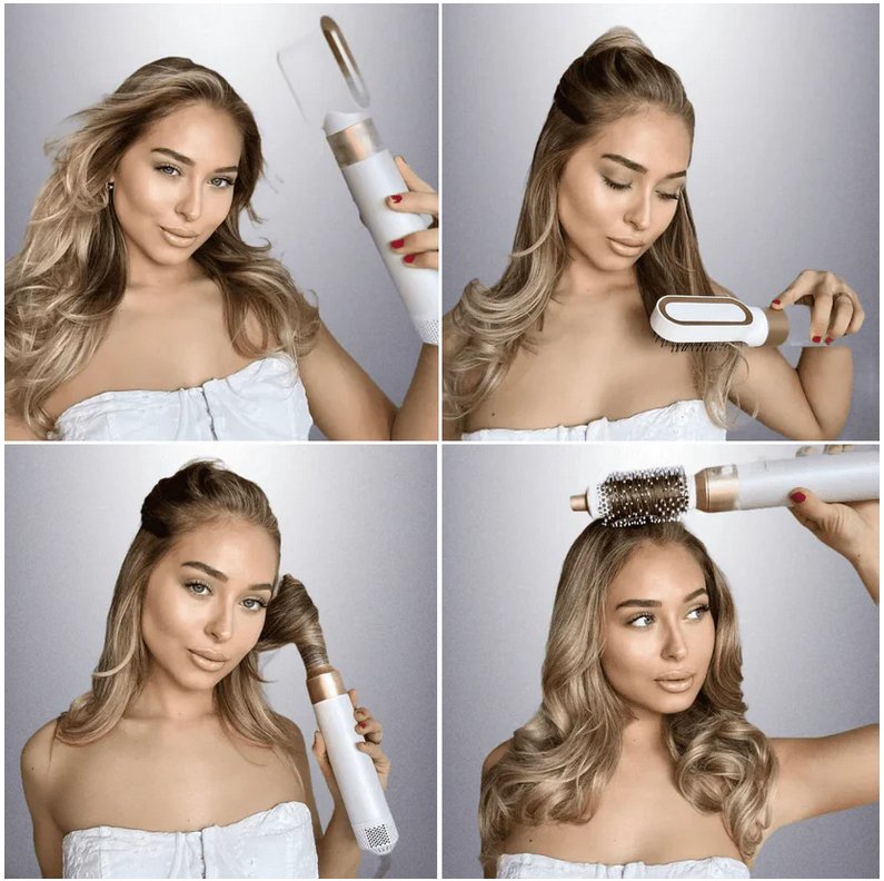 Profesjonell 5-i-1 Airstyler til hår