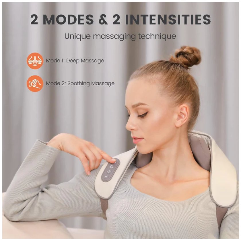 Smart nakke og skuldre massasje Shiatsu apparat