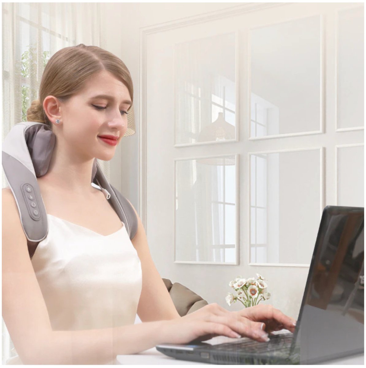 Smart nakke og skuldre massasje Shiatsu apparat