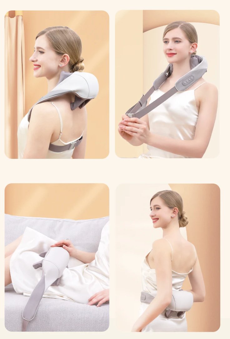 Smart nakke og skuldre massasje Shiatsu apparat