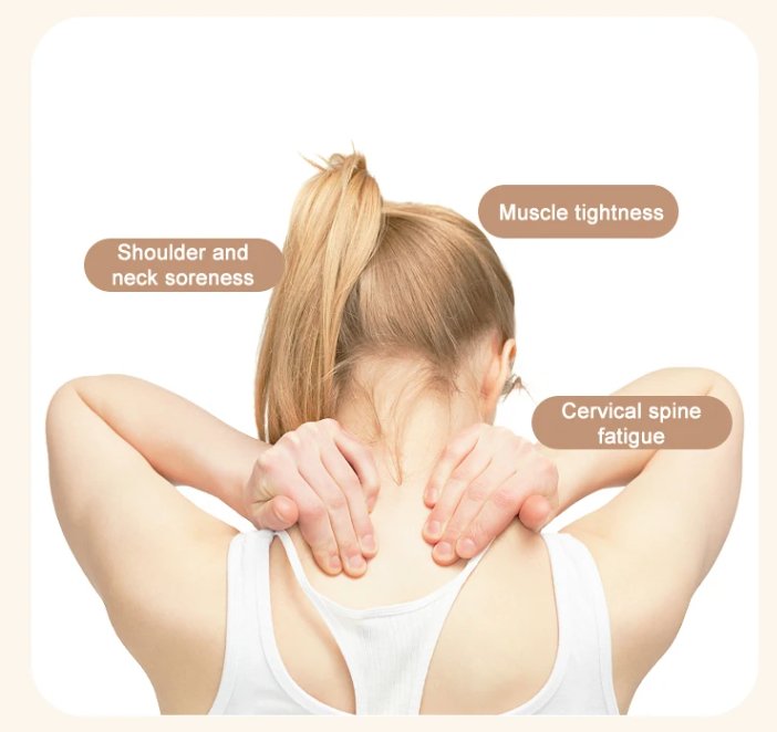 Smart nakke og skuldre massasje Shiatsu apparat