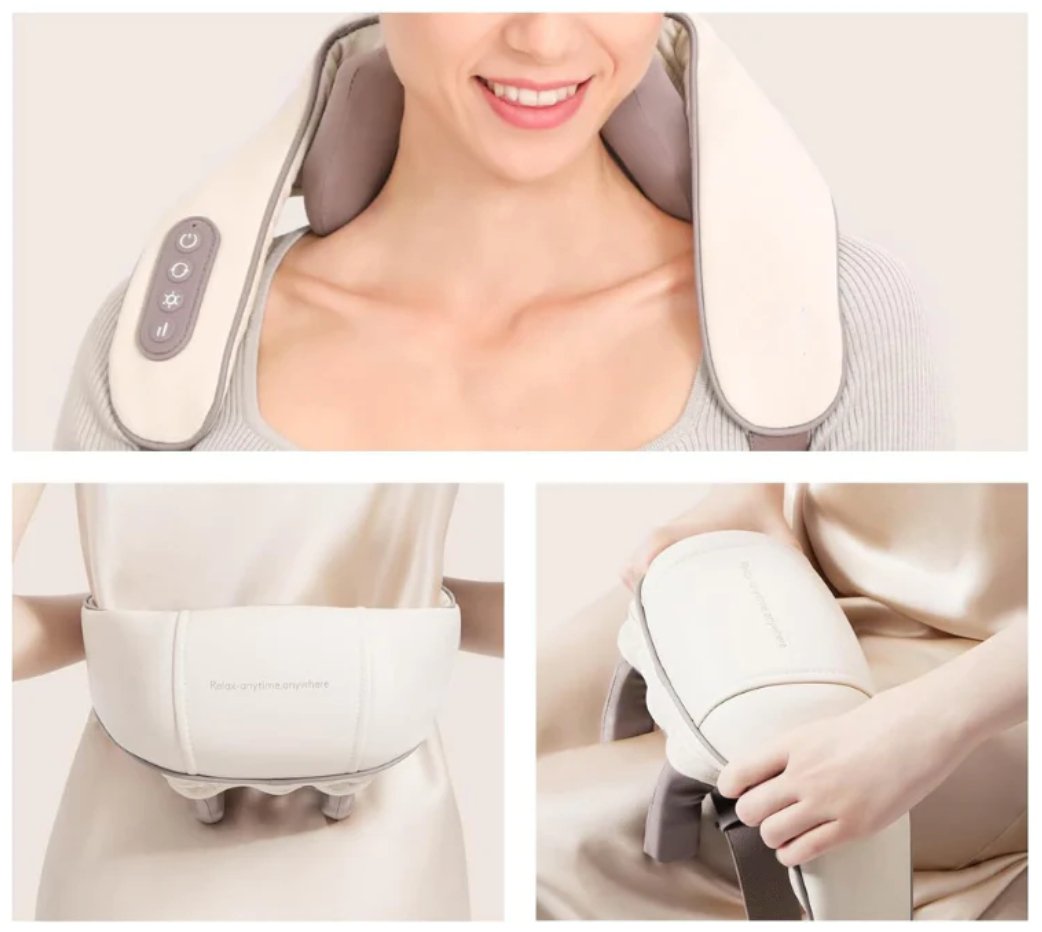 Smart nakke og skuldre massasje Shiatsu apparat