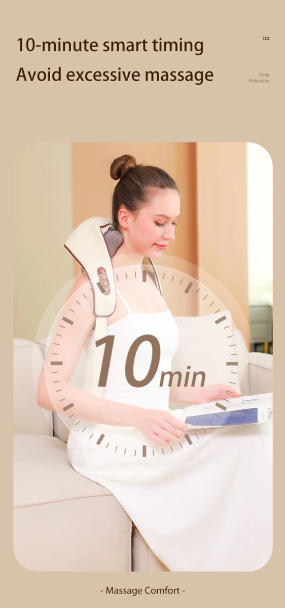 Smart nakke og skuldre massasje Shiatsu apparat