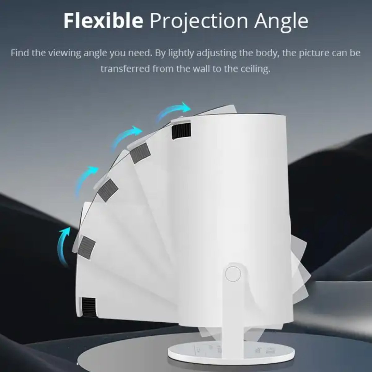 Ultra NanoView Projector HD™ - stilige HY300 Smart HD Projektor