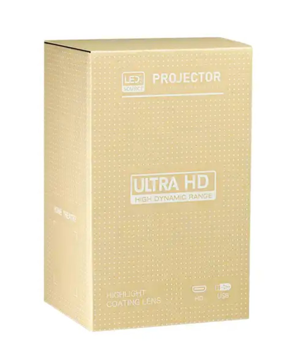 Ultra NanoView Projector HD™ - stilige HY300 Smart HD Projektor