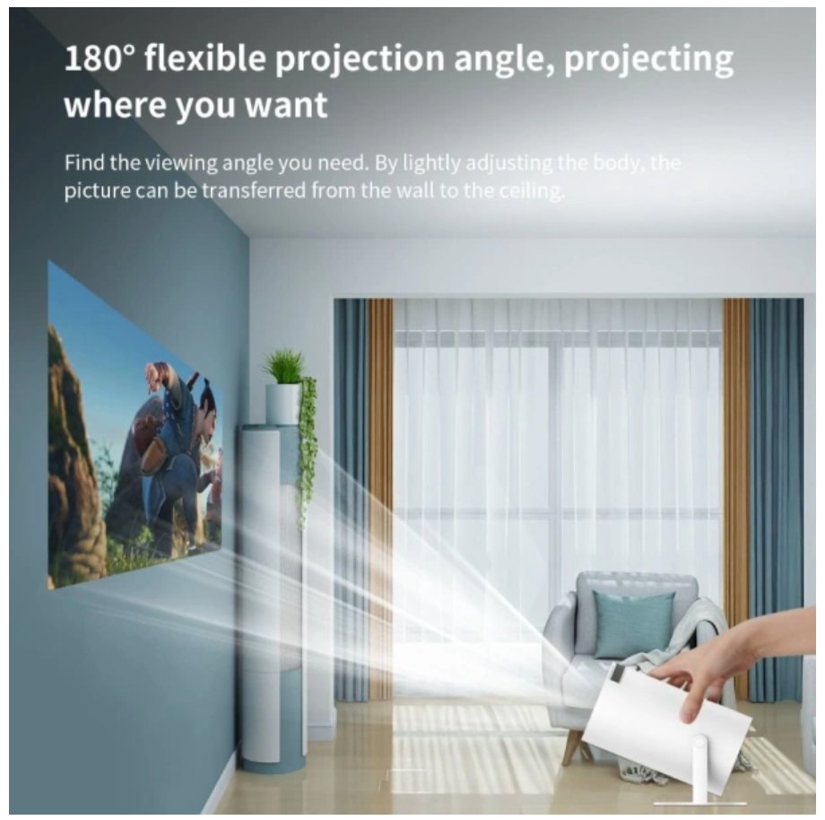 Ultra NanoView Projector HD™ - stilige HY300 Smart HD Projektor