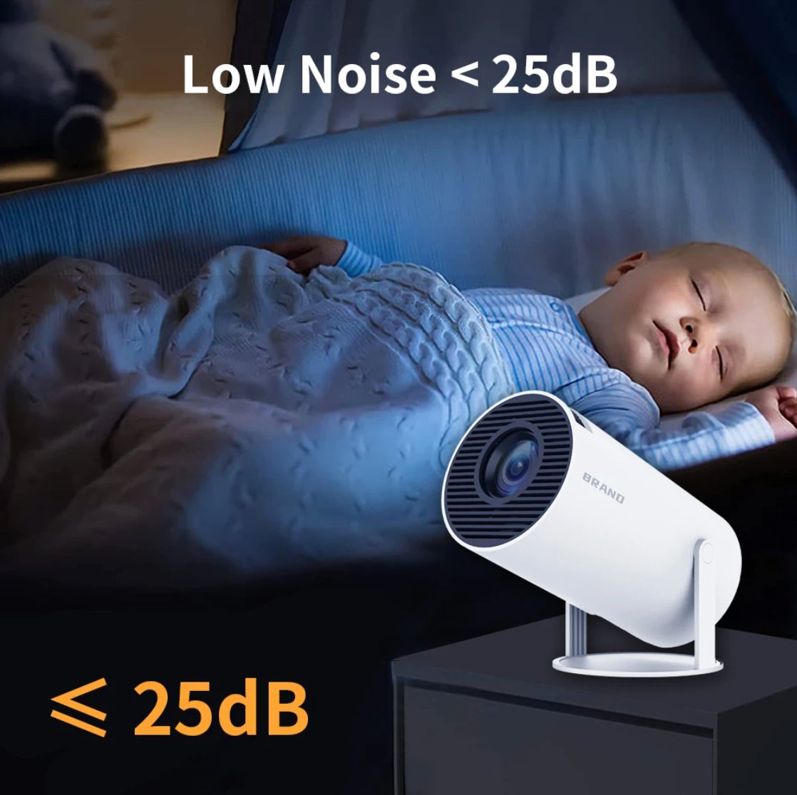 Ultra NanoView Projector HD™ - stilige HY300 Smart HD Projektor