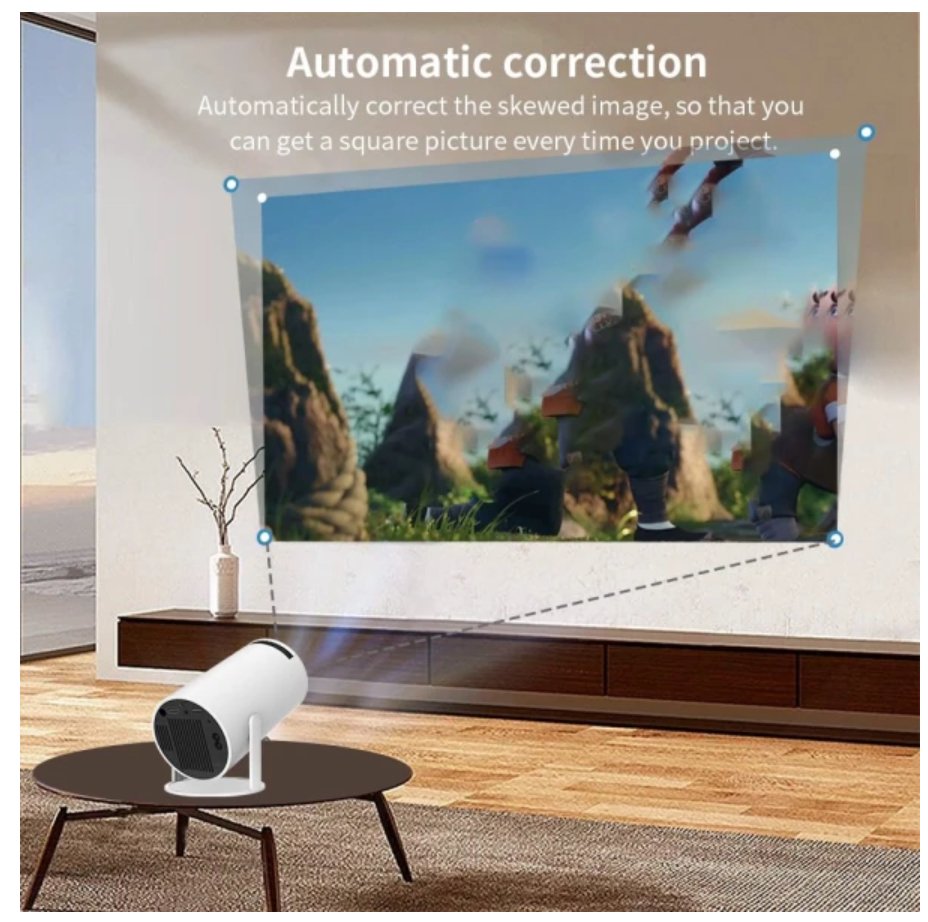 Ultra NanoView Projector HD™ - stilige HY300 Smart HD Projektor