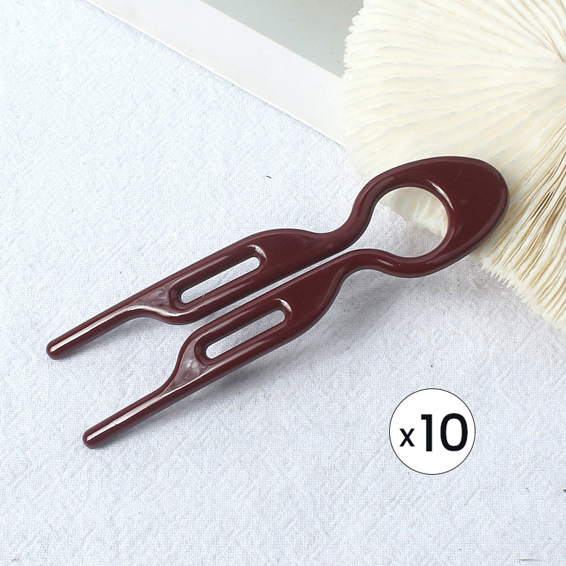 Fransk Hårnål – Elegant og Slitesterk Hårklemme for Langvarig Hold, Komfortabel Styling og Volum, Perfekt for Alle Hårtyper