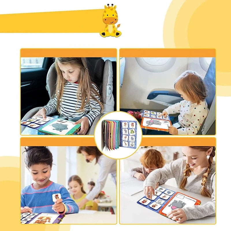 Travel Barnebok – Pedagogisk Aktivitetsbok for Utvikling av Læringsferdigheter og Kreativitet