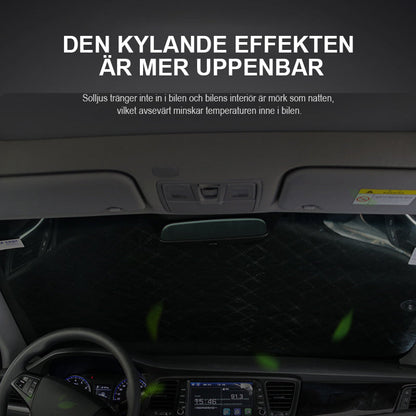 Magnetisk Bilvindueskydd | Universelt Frostvern med 5 Magneter | UV-Bestandig, Vannavstøtende & Lett Oppbevaring