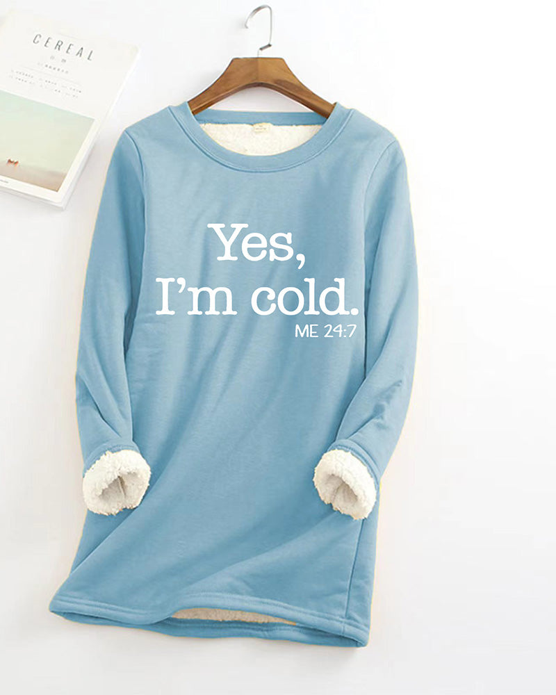 Sweatshirt med Engelsk Trykk – Komfortabel Genser for Dame til Hverdagsbruk og Avslappede Anledninger