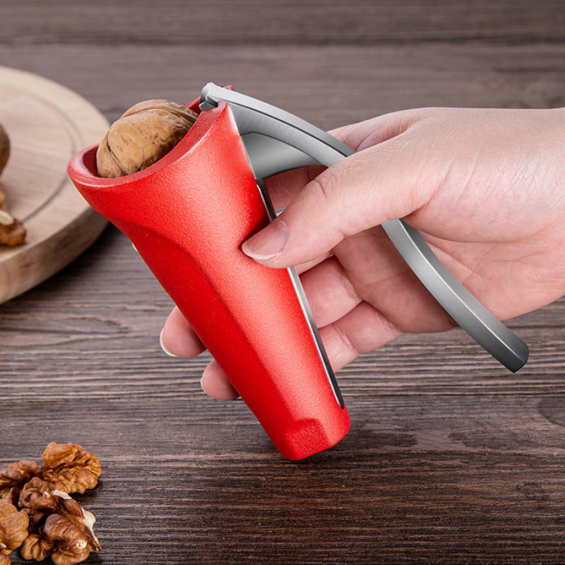 Premium Nøtteknekker i Aluminium - Ergonomisk Design for Enkel Åpning av Nøtter