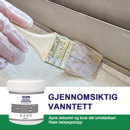 Gjennomsiktig Vanntett Beleggmiddel – Beskyttelse for Tre, Stein & Betong