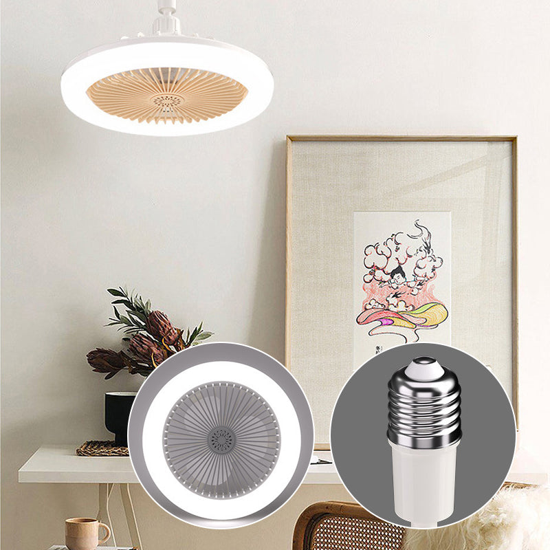 2-i-1 Aromaterapi LED-viftelampe