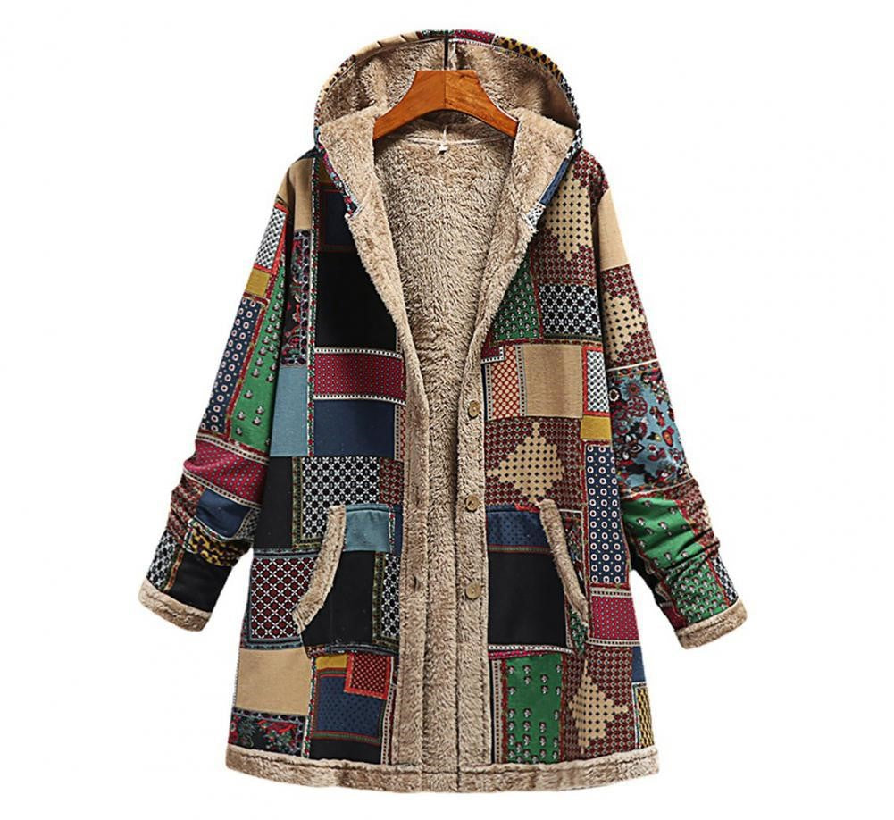 Kayla™ - Vintage mønstret jakke