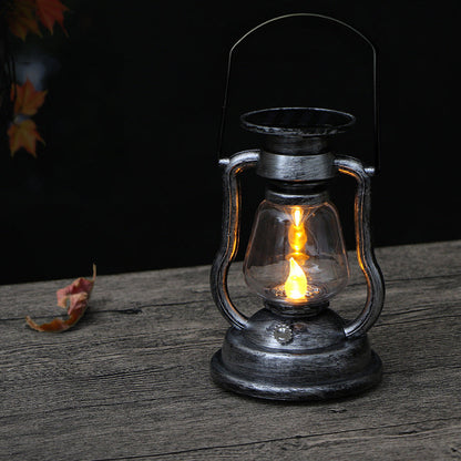 LED Solar Light Retro parafinlampe