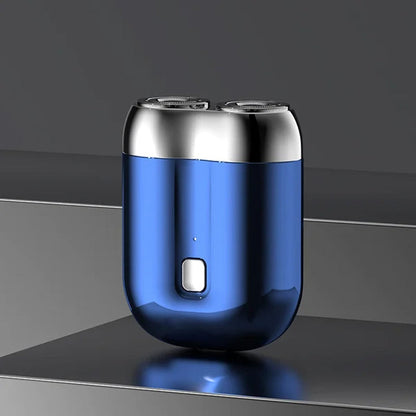 Mini Elektrisk Rakapparat for Menn | Vanntett, USB-Ladbar & Stille | Reisevennlig Håndholdt Barbermaskin med Hypoallergen Klinge